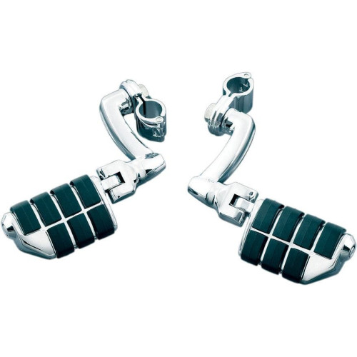 PartzBiz HD: 4412038-Kuryakyn Chrome Longhorn Offset Dually Highway ISO Pegs 1-1/2" Engine Guard Bars | 4574