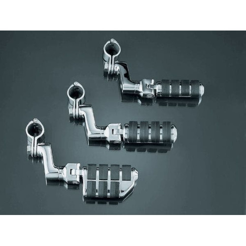 PartzBiz HD: 4412032-Kuryakyn Chrome Tour-Tech Cruise Offset Mounts Small ISO Footpegs & Quick Clamps | 7998 PartzBiz HD: 4412032-Kuryakyn Chrome Tour-Tech Cruise Offset Mounts Small ISO Footpegs & Quick Clamps | 7998