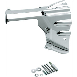 PartzBiz HD KA8201 - Kuryakyn Chrome Transmission Shroud Cover for Harley 02-06 Touring Stock or Dual | 8201