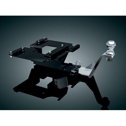 PartzBiz HD: 4411966-Kuryakyn 7653 Trailer Receiver Hitch for Harley Trike Tri Glide Models 09-20
