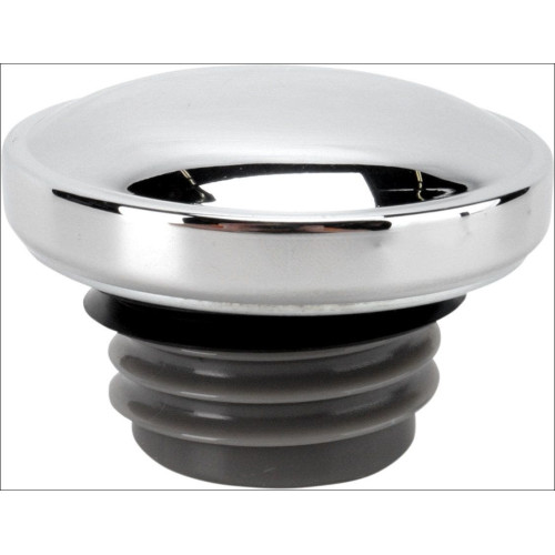 PartzBiz HD: 4411940-Kuryakyn Chrome Stock Style Vented Gas Cap พร้อมเกลียวขวา 96-16 Harley