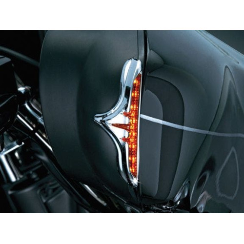 PartzBiz HD: 4411926-Kuryakyn Run-Turn Edge Chrome Accents for Harley Batwing Fairing (ea) | 3724 PartzBiz HD: 4411926-Kuryakyn Run-Turn Edge Chrome Accents for Harley Batwing Fairing (ea) | 3724