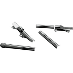 PartzBiz HD KA8108 - Kuryakyn Chrome 4 Piece Swingarm Cover Set for Harley Softail Models 00-07 | 8108 PartzBiz HD KA8108 - Kuryakyn Chrome 4 Piece Swingarm Cover Set for Harley Softail Models 00-07 | 8108