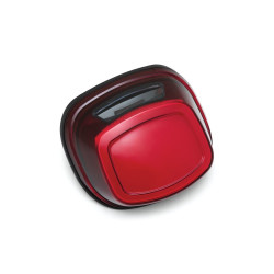 PartzBiz HD KA2910 - Kuryakyn Tracer LED Tailights Red w/ License Plate Light Harley Big Twin 99-Up