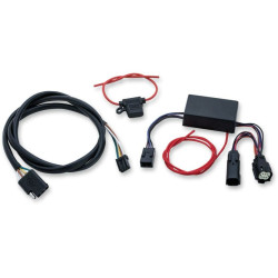 PartzBiz HD KA2597 - Kuryakyn Trailer Wiring & Relay Harness w/ 5 Wire Trailer 14-17 Police & FLHRXS | 2597