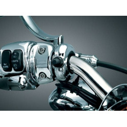 PartzBiz HD KA2202 - Kuryakyn Universal Driving Light Wiring & Relay Kit with Handlebar Mounted Switch | 2202