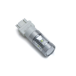 PartzBiz HD KA2244 - Kuryakyn White / White Dual Circuit 3157 Front High Intensity LED Bulb Harley | 2244