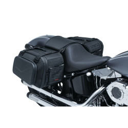 PartzBiz HD KA5293 - Kuryakyn XKursion XB Fast Lane Saddlebags Throwover Bags Saddle Bags 5293