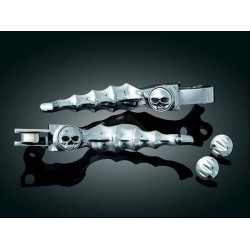 PartzBiz HD KA1047 - Kuryakyn Chrome Zombie Brake Clutch Levers Harley Models Cable Clutch 96-15 | 1047 PartzBiz HD KA1047 - Kuryakyn Chrome Zombie Brake Clutch Levers Harley Models Cable Clutch 96-15 | 1047