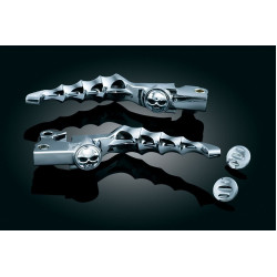 PartzBiz HD KA1060 - Kuryakyn Chrome Zombie Brake Clutch Levers Harley Sportster Cable Clutch 04-13 | 1060 PartzBiz HD KA1060 - Kuryakyn Chrome Zombie Brake Clutch Levers Harley Sportster Cable Clutch 04-13 | 1060