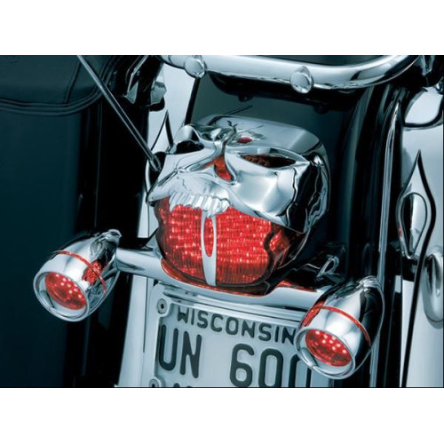 PartzBiz HD: 4411747-Kuryakyn Zombie Taillight Cover (ea) | 9009