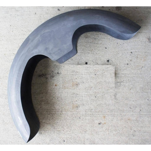 PartzBiz HD: 4411752-Kustom Werks 21" 5.5" Wide Bagger Front Raw Fender for Harley FLH FLT | 11399