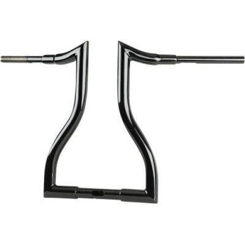 PartzBiz HD: 4411661-LA Choppers Chrome 16 ” แฮนด์บาร์ Hammerhead T-Bar Harley FLH/T 15-23 0601-5360 06015360 LA-7316-14