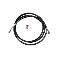PartzBiz HD DS17413956 - La Choppers Black Vinyl Clutch Cable for Harley '14 FLH/T - 15"-17"