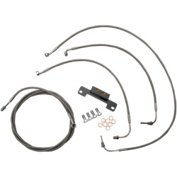 PartzBiz HD DS06620199 - ชุดสายเบรค LA Choppers 12-14 Mini Apes สีดำ ไม่มี ABS Harley M8 17-Up PartzBiz HD DS06620199 - ชุดสายเบรค LA Choppers 12-14 Mini Apes สีดำ ไม่มี ABS Harley M8 17-Up