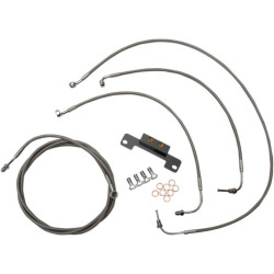 PartzBiz HD DS06620201 - ชุดสายเบรค LA Choppers 15-17 Mini Apes สแตนเลส ไม่มี ABS Harley M8 17-Up PartzBiz HD DS06620201 - ชุดสายเบรค LA Choppers 15-17 Mini Apes สแตนเลส ไม่มี ABS Harley M8 17-Up