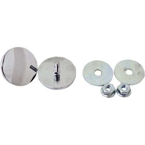 PartzBiz HD: 4411575-La Choppers Chrome Inner Fairing Mirror Plugs for Harley FLH/T Bating 96-15 | LA-9001-00 PartzBiz HD: 4411575-La Choppers Chrome Inner Fairing Mirror Plugs for Harley FLH/T Bating 96-15 | LA-9001-00