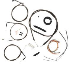 PartzBiz HD DS06101529 - La Choppers ชุดสายไฟ Midnight Cable Line 15 ”-17 ” Kit Harley 04-06 Sportster | LA-8310KT2-16M PartzBiz HD DS06101529 - La Choppers ชุดสายไฟ Midnight Cable Line 15 ”-17 ” Kit Harley 04-06 Sportster | LA-8310KT2-16M