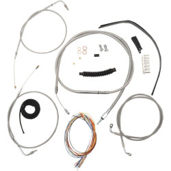 PartzBiz HD DS06101346 - สายสแตนเลส La Choppers 12 ”-14 ” Kit Harley 07-11 FXDB/C | LA-8210KT2A-13 PartzBiz HD DS06101346 - สายสแตนเลส La Choppers 12 ”-14 ” Kit Harley 07-11 FXDB/C | LA-8210KT2A-13