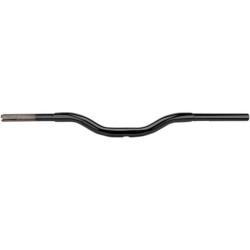 PartzBiz HD DS06014923 - LA Choppers LA-7335-XXTB สีดำ 1-1/4 ” Kage Fighter T-Bar แฮนด์ TBW Harley Davidson Throttle By Wire Straight Risers Stainless Steel Custom Chopper Bike แฮนด์มอเตอร์ไซค์