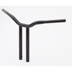 PartzBiz HD DS06014935 - LA Choppers LA-7337-16B Black 1-1/4" 16" Rise Kage Fighter T-Bars Handlebars TBW Harley-Davidson Custom Aftermarket Upgrade Chopper Bars