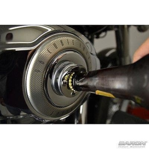PartzBiz HD: 4411266-La Choppers LA-9000-00 Stop N Pop ที่เปิดขวดขัดเงา Harley Stock Football Air Cleaner LA-9000-00 PartzBiz HD: 4411266-La Choppers LA-9000-00 Stop N Pop ที่เปิดขวดขัดเงา Harley Stock Football Air Cleaner LA-9000-00