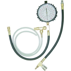PartzBiz HD DS38040031 - Lang Tools Fuel Pressure Test Gauge for Harley Models