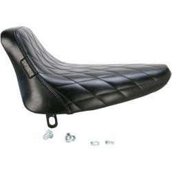 PartzBiz HD LPLN-007DM - Le Pera LN-007DM ตะเข็บเพชร Bare Bones Solo Seat 84-99 Softail FXST FLST | LN-007DM