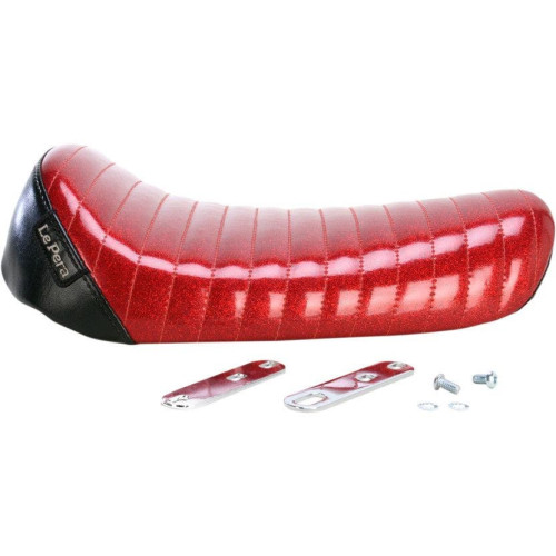 PartzBiz HD: 4411098-Le Pera L-006RMFPT Red Metalflake Bare Bones Driver Solo Seat Harley XL 82-03 | L-006RMFPT PartzBiz HD: 4411098-Le Pera L-006RMFPT Red Metalflake Bare Bones Driver Solo Seat Harley XL 82-03 | L-006RMFPT