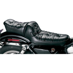 PartzBiz HD LPL-098 - หมอนผ้ากำมะหยี่ Le Pera Regal Black 2-Up 4 รุ่น Harley 86-03 XL | L-098 PartzBiz HD LPL-098 - หมอนผ้ากำมะหยี่ Le Pera Regal Black 2-Up 4 รุ่น Harley 86-03 XL | L-098