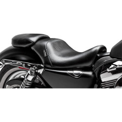 PartzBiz HD LPLCK-006P - Le Pera LCK-006P Bare Bones Smooth Pillion Rear Seat Harley XL 07-09 4.5 Tank | LCK-006P