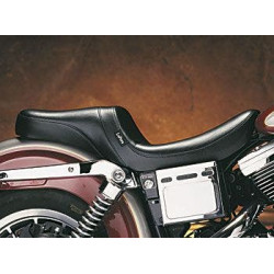 PartzBiz HD LPLF-525 - Le Pera LF-525 Daytona 2-Up Smooth Seat Harley 04-05 Dyna Wide Glide FXDWG