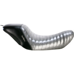 PartzBiz HD LPLFK-006BKMFPT - Le Pera LFK-006BKMFPT Bare Bones Charcoal Metalflake Solo Seat XL 07-09 3.3 Tank | LFK-006BKMFPT