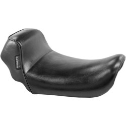PartzBiz HD LPLK-321 - Le Pera LK-321 Smooth Black Sprocket Solo Seat Harley Dyna FXD 06-17 | แอลเค-321