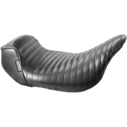 PartzBiz HD LPLK-327PT - Le Pera LK-327PT ที่นั่งเฟืองแบบจีบ Solo Low Profile Harley FLH/T 08-23 | LK-327PT