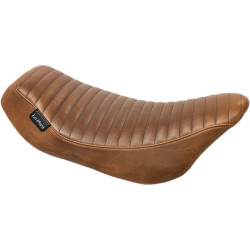 PartzBiz HD LPLK-357PTTDV - Le Pera LK-357 จีบสีน้ำตาล Solo Low Profile Streaker Seat Harley FLH/T 08-23