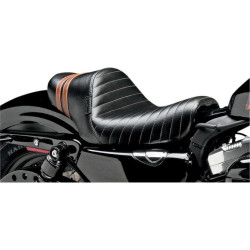 PartzBiz HD LPLK-416BRN - Le Pera LK-416BRN สปอยเลอร์ Stubs Solo Seat พร้อมแถบสีแดง Sportster 04-06 10-17 | LK-416BRN