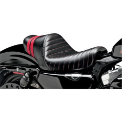PartzBiz HD LPLK-416RED - Le Pera LK-416RED สปอยเลอร์ Stubs Solo Seat แถบแดง Sportster 04-06 10-17 | LK-416RED