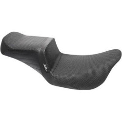 PartzBiz HD LPLK-587BW - Le Pera LK-587BW Tailwhip 2-Up Seat Basketweave สีดำ Harley Touring FL 08-23