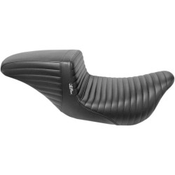 PartzBiz HD LPLK-597PT - Le Pera LK-597PT Pleated Stitch KickFlip Solo Seat Harley Touring FLH 08-18 | LK-597PT