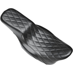 PartzBiz HD LPLK-777DM - Le Pera Black Diamond Stitched Nomad II 2-Up Seat สำหรับ Harley Touring 08-15 | เลอ เปอร่า PartzBiz HD LPLK-777DM - Le Pera Black Diamond Stitched Nomad II 2-Up Seat สำหรับ Harley Touring 08-15 | เลอ เปอร่า