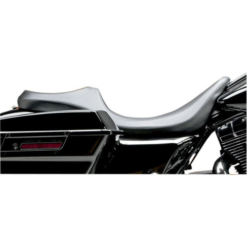 PartzBiz HD: 4410940-Le Pera Smooth Villain Daddy Long Legs 2-Up Seat for Harley Touring FLH/T 08-15 | Le Pera