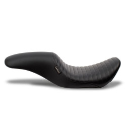 PartzBiz HD LPLK-867NBPT - ที่นั่งแบบจีบ Le Pera Silhouette สำหรับถังแก๊ส Arlen Ness Winged Stretched 19-852 PartzBiz HD LPLK-867NBPT - ที่นั่งแบบจีบ Le Pera Silhouette สำหรับถังแก๊ส Arlen Ness Winged Stretched 19-852