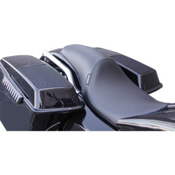 PartzBiz HD LPLK-867PY - Le Pera LK-867PY Silhouette Full Seat Harley FLH/T 6 Gallon Stretched Yaffe Tank 08-23