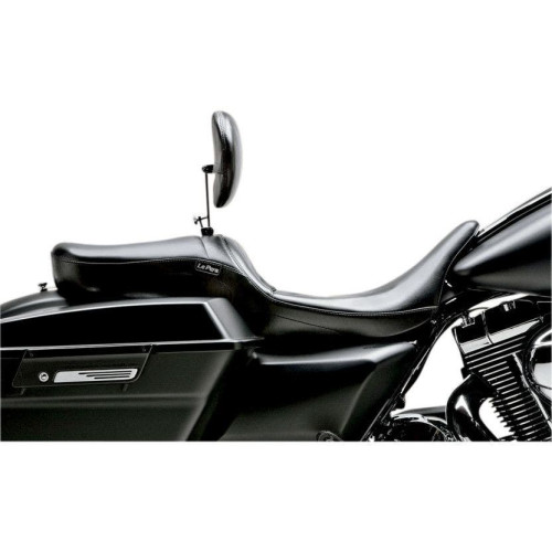 PartzBiz HD: 4410919-Le Pera LK-957BRS Smooth 2-Up Black Maverick Seat พร้อมพนักพิง Harley FLH 08-23 | LK-957BRS PartzBiz HD: 4410919-Le Pera LK-957BRS Smooth 2-Up Black Maverick Seat พร้อมพนักพิง Harley FLH 08-23 | LK-957BRS