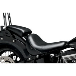 PartzBiz HD LPLKS-007P - Le Pera LKS-007P Black Smooth Bare Bones Pillion Rear Seat Softail FLS FXS | LKS-007P