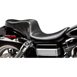 PartzBiz HD LPLN-023 - Le Pera LN-023 Black Smooth Stitch Cherokee 2 Up Seat Harley Dyna FXDWG 96-03 | LN-023