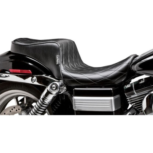 PartzBiz HD: 4410880-Le Pera LN-023 DM Diamond Stitch Cherokee 2 Up Seat Harley Dyna FXDWG 96-03 | LN-023 DM