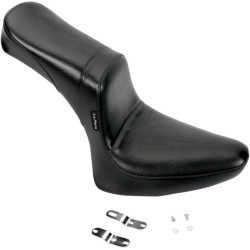 PartzBiz HD LPLN-543S - Le Pera LN-543S Smooth Black Daytona 2 อัพ Seat Harley FXST FLST 84-99 | LN-543S