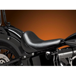 PartzBiz HD LPLSM-007 - Le Pera LSM-007 เบาะนั่งเดี่ยว Bare Bones Solo สีดำเรียบ Harley FLS Slim 16-17 | LSM-007